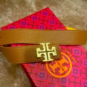 Tory Burch reversible leather belt